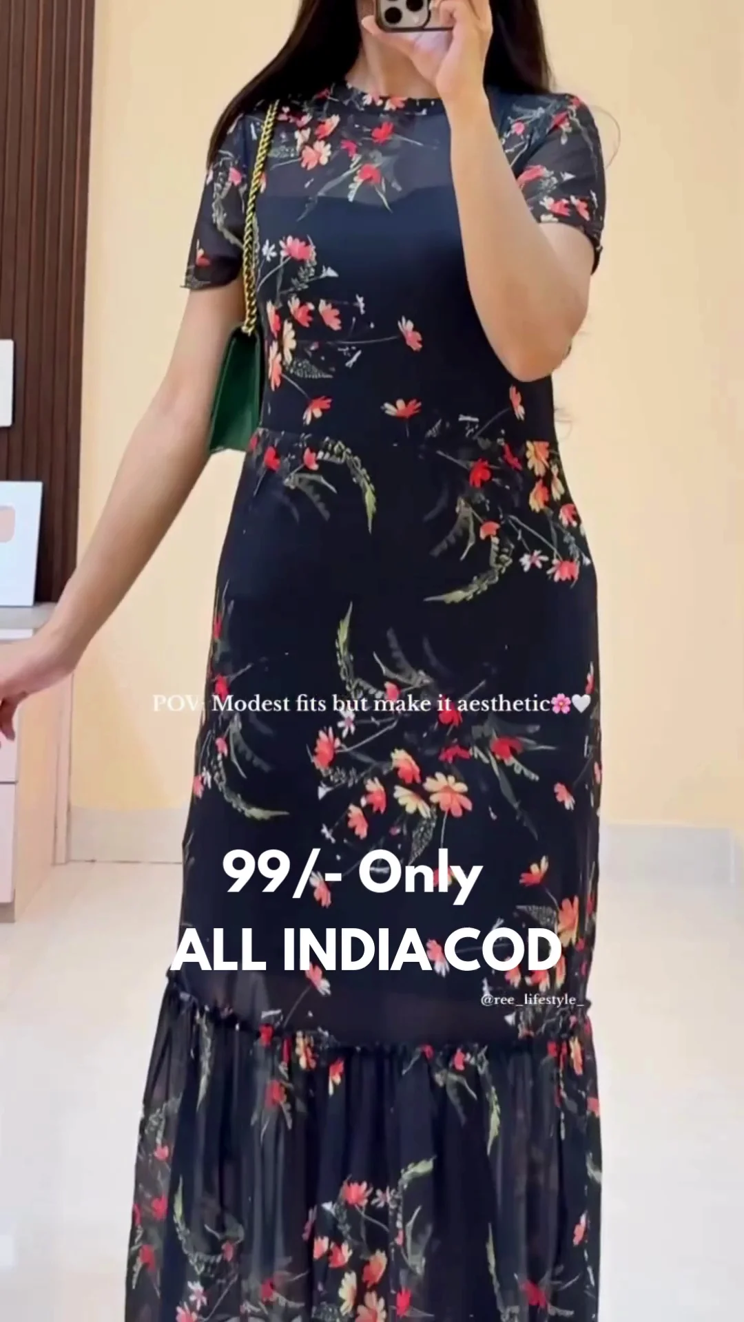 Women Elegant Blue Maxi Dress