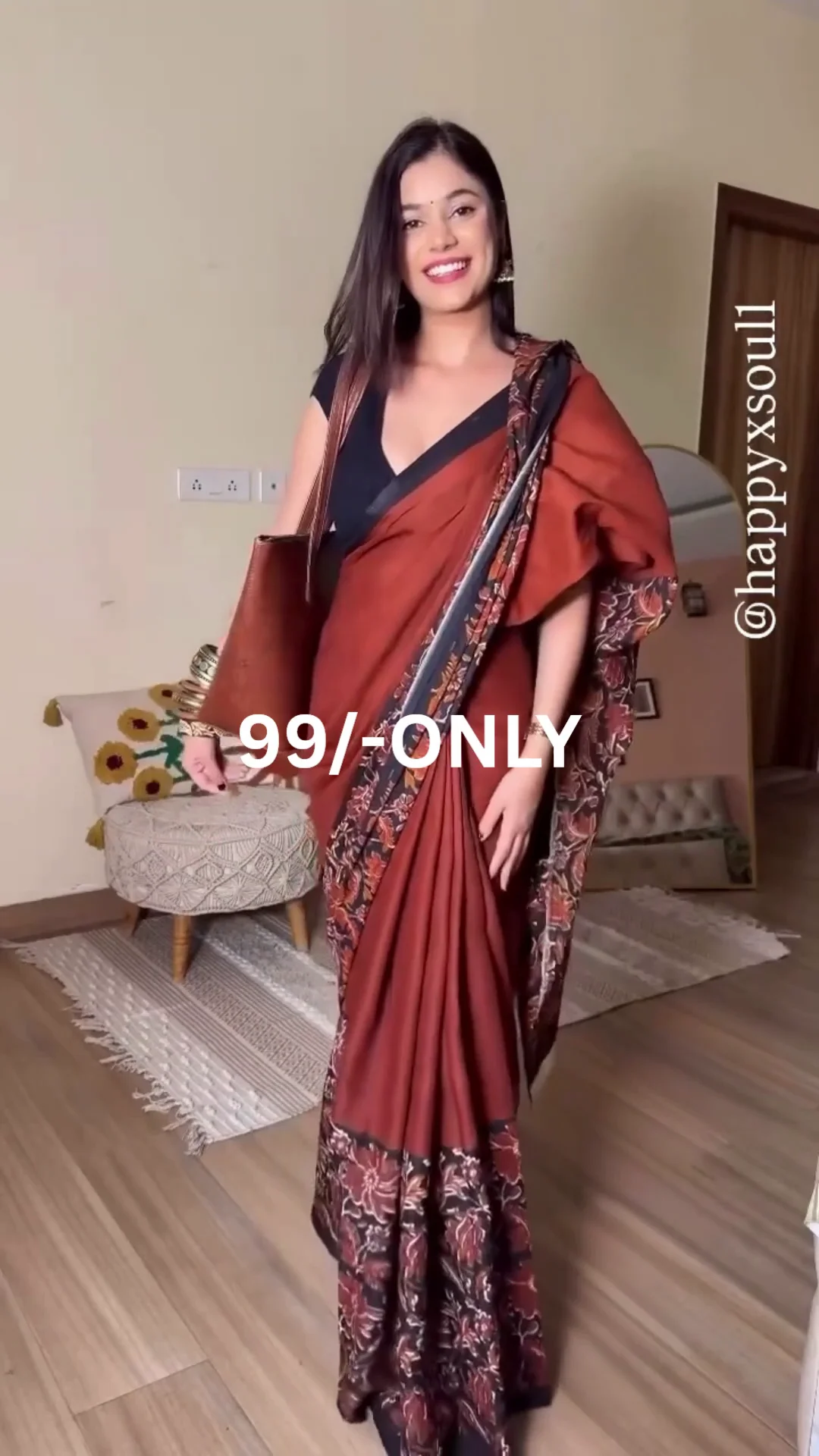 Striped Designer Saree