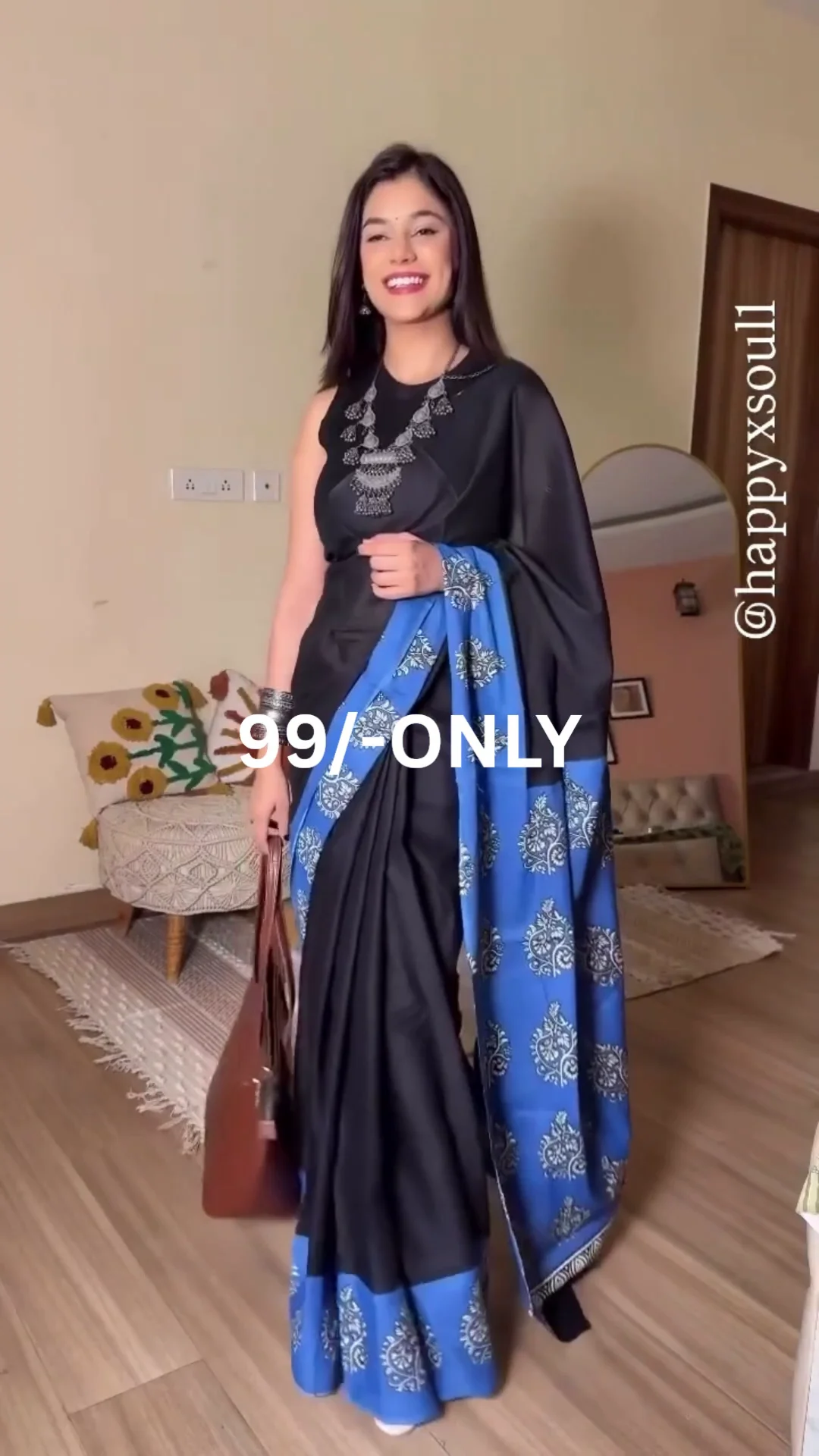 Striped Designer Saree