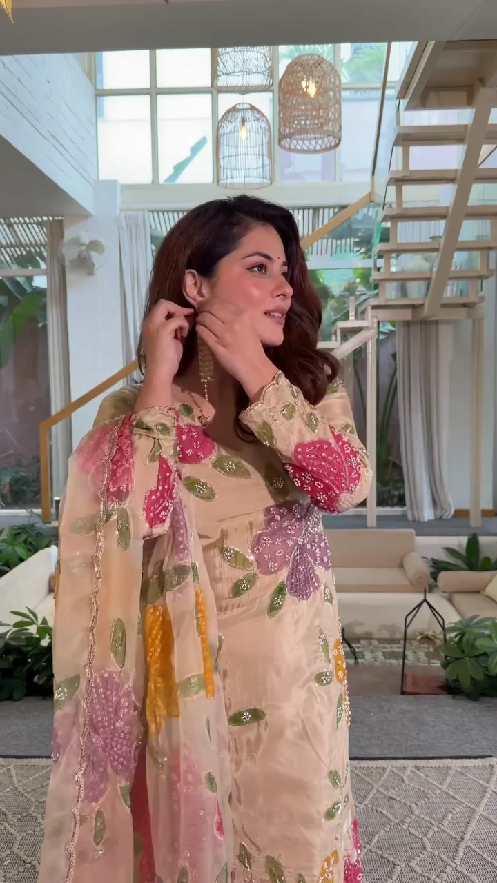 Pastel Embroidered Designer Suit Set