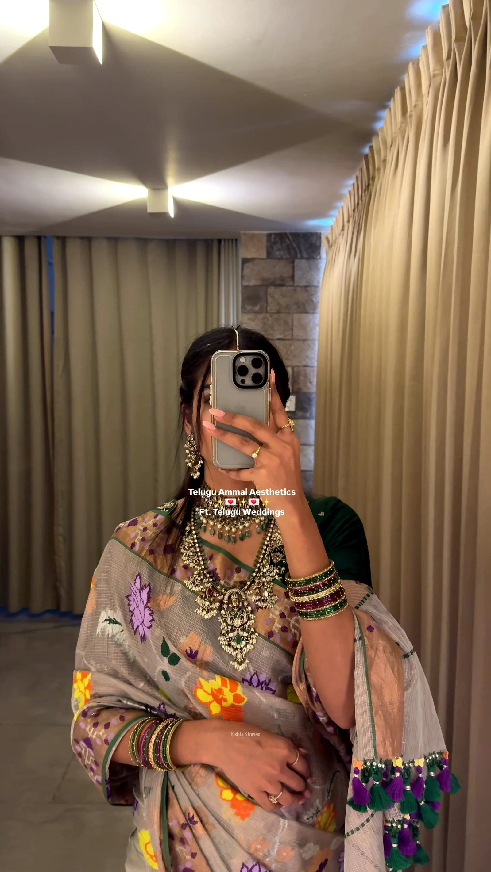 Traditional Pink Designer Saree